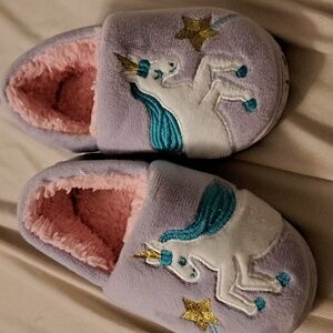 Toddler Girls Unicorn Slipper, Size 7-8